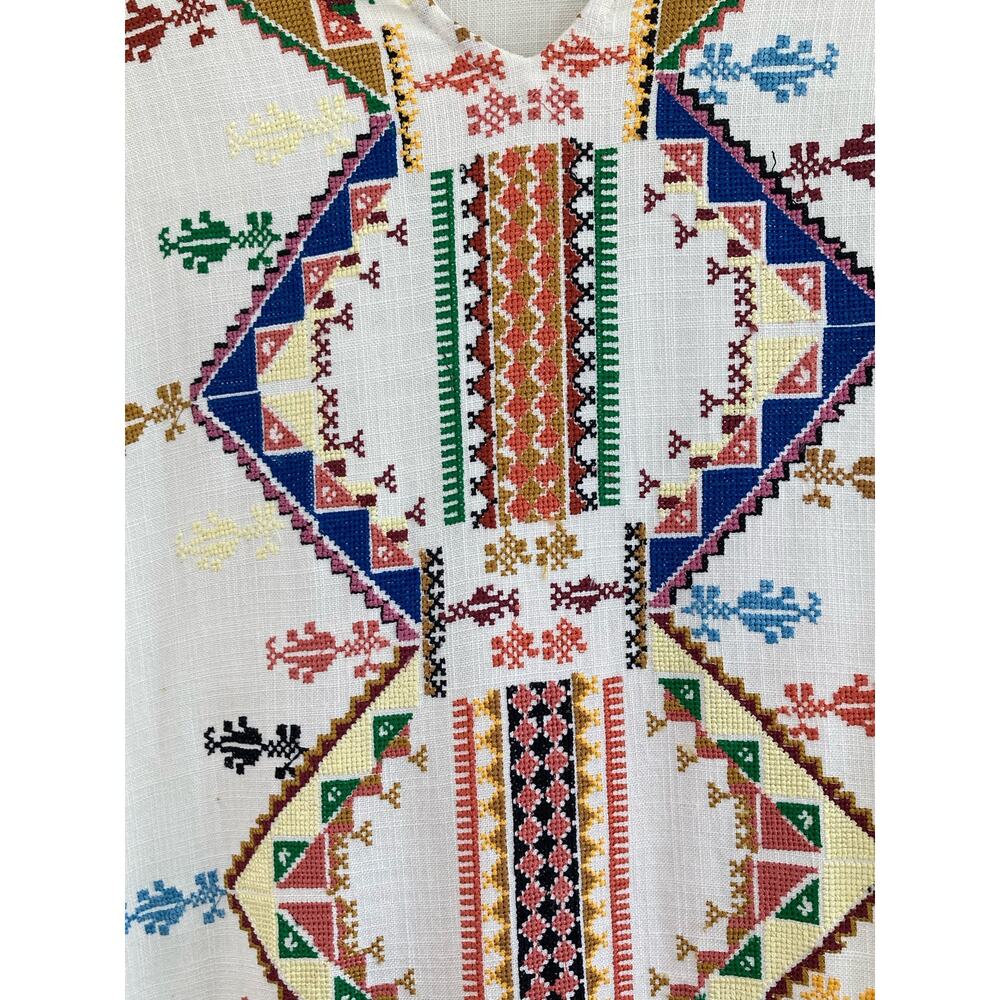 Kate Moss X Topshop Mini Dress / Tunic Festival Beauty &  Poolside Chic ~ Sz 4 - Picture 6 of 9